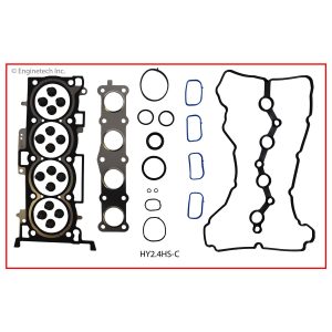 Enginetech HY2.4K-6 Gasket Set - Full