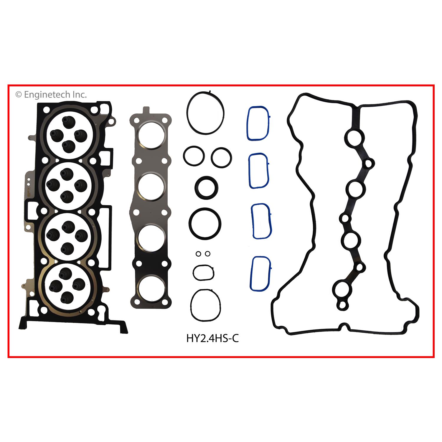 Enginetech HY2.4K-6 Gasket Set - Full