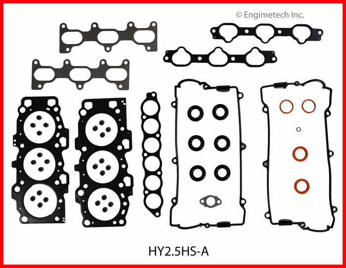 Enginetech HY2.5HS-A Gasket Set - Head