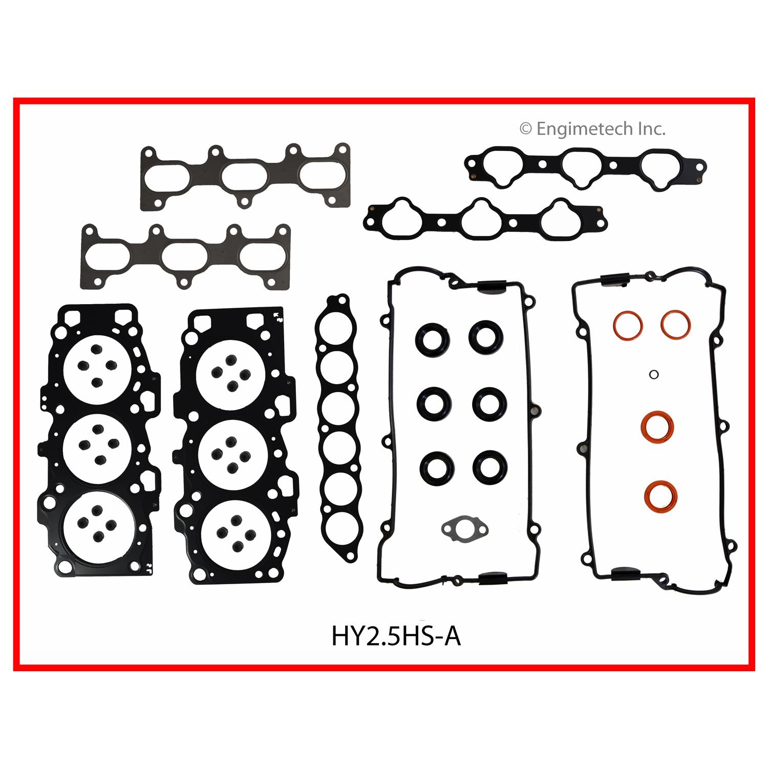 Enginetech HY2.5HS-AWB Gasket Set - Head