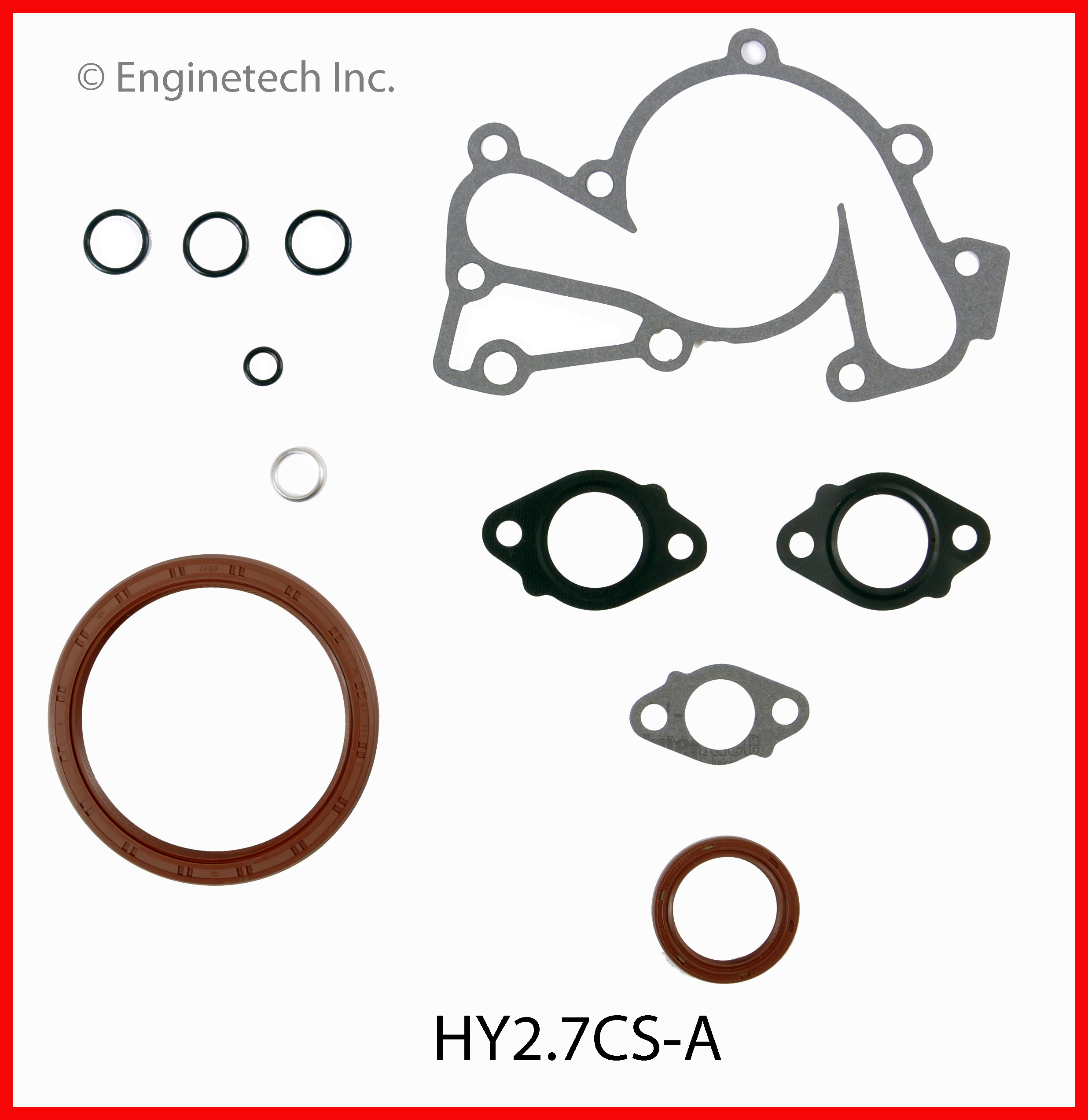 Enginetech HY2.7CS-A Gasket Set - Lower