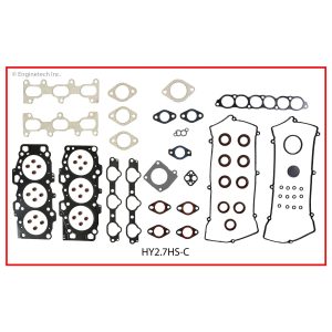 Enginetech HY2.7HS-C Gasket Set - Head