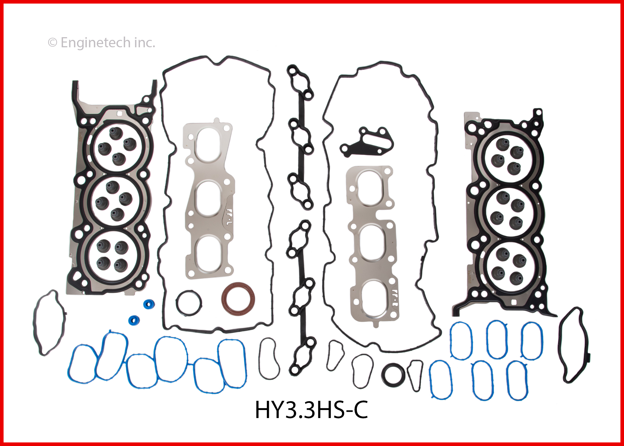 Enginetech HY3.3HS-C Gasket Set - Head