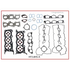 Enginetech HY3.8HS-AWB Gasket Set - Head