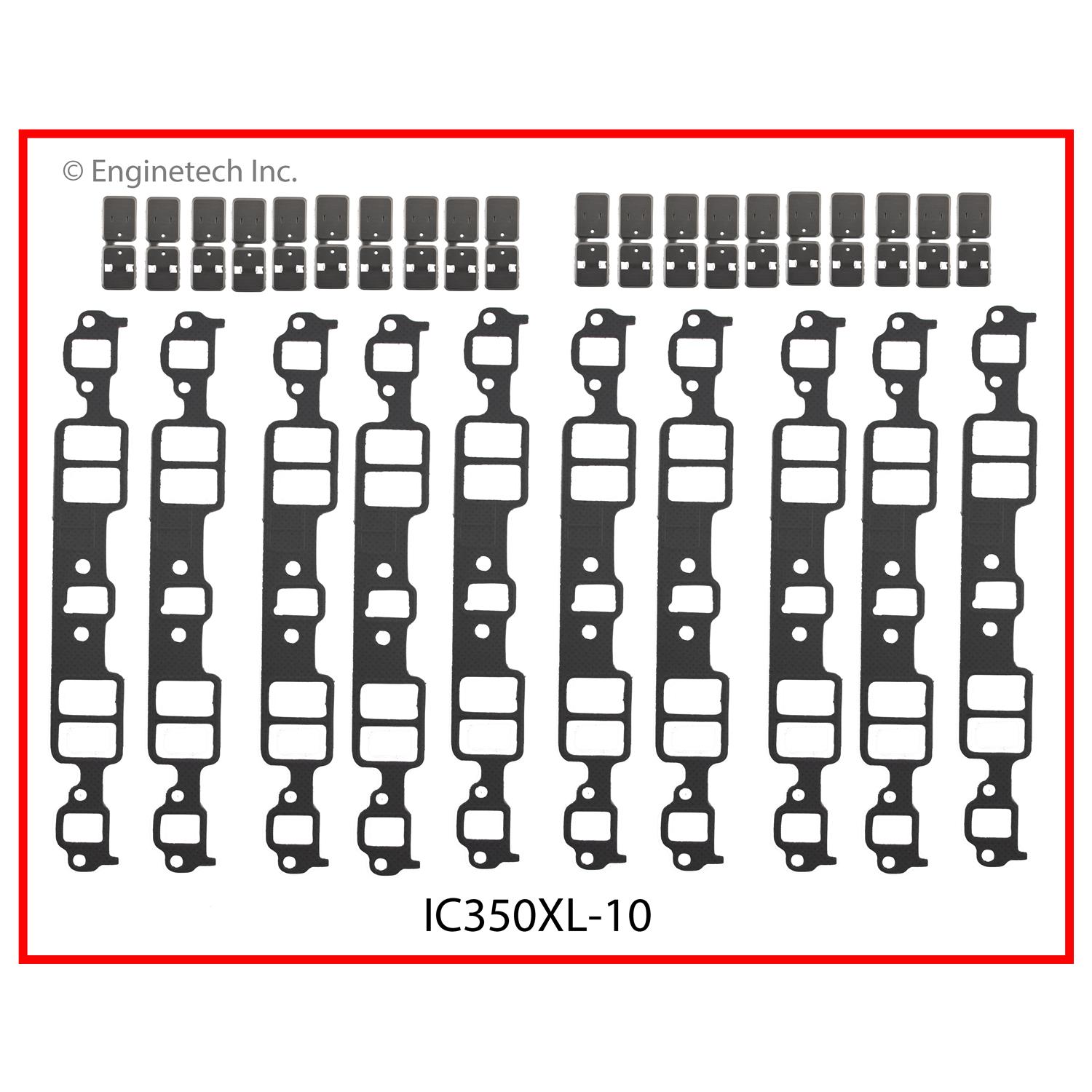 Enginetech IC350XL-10 Gasket - Intake