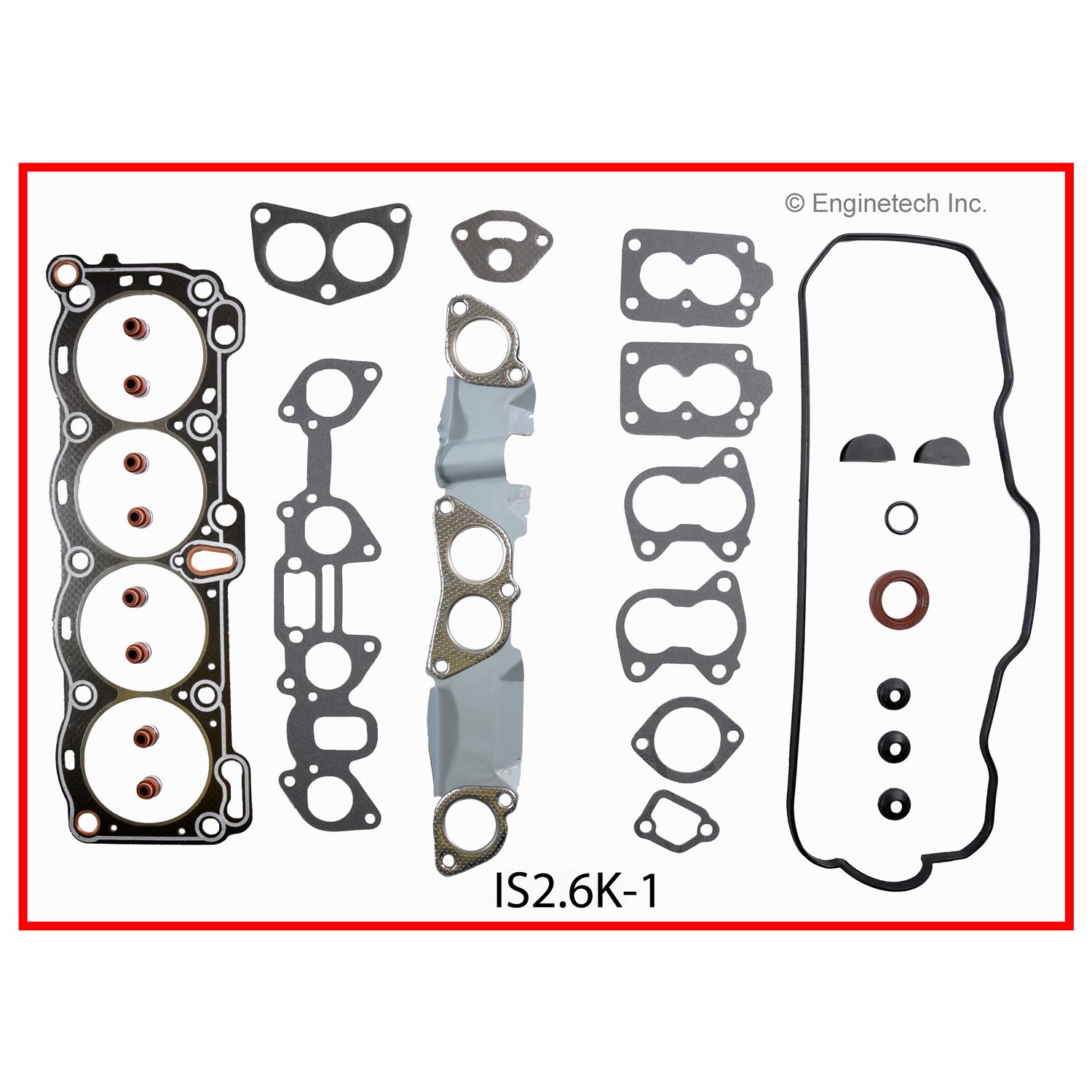 Enginetech IS2.6K-1 Gasket Set - Full