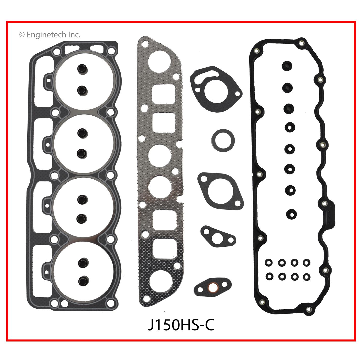 Enginetech J150HS-CWB Gasket Set - Head