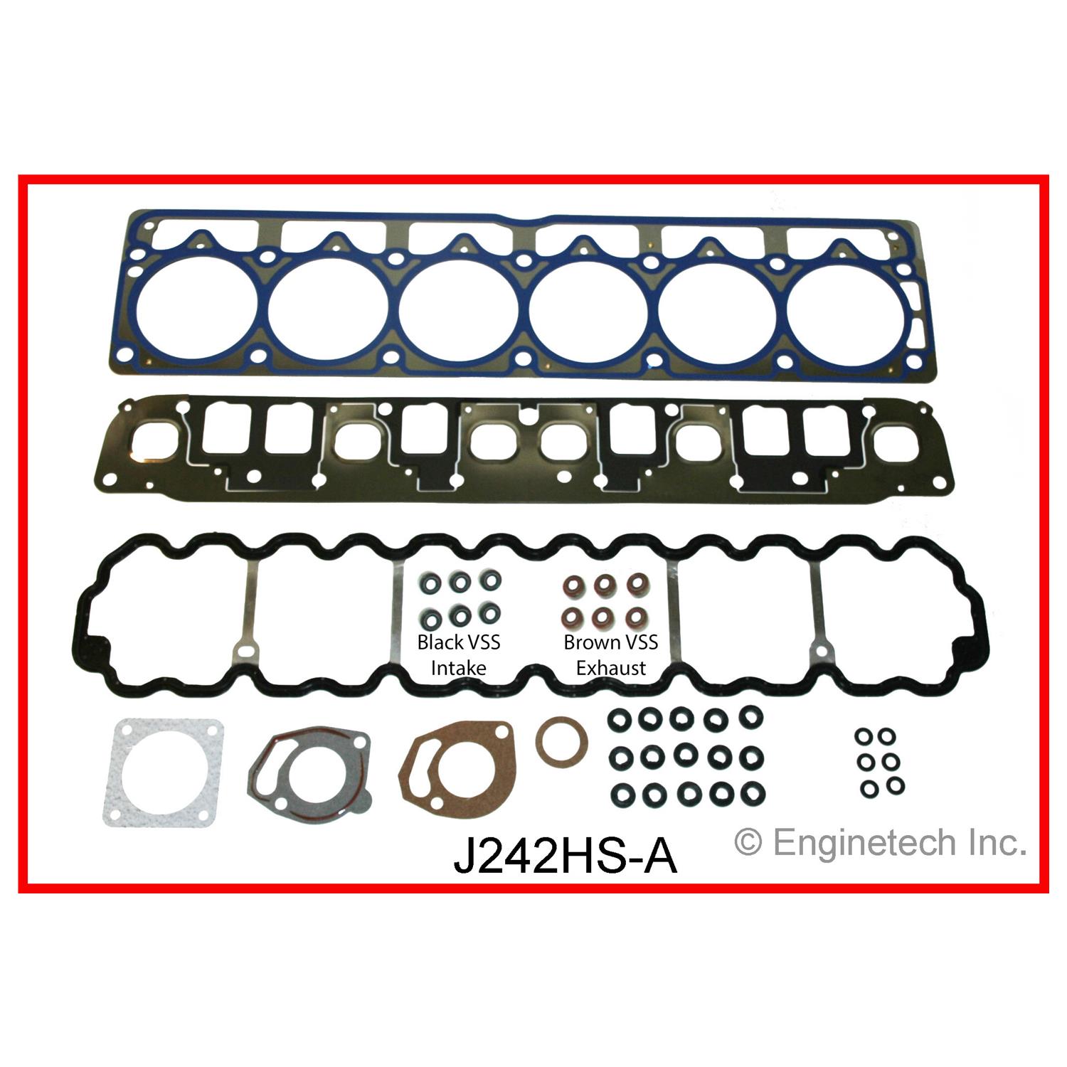 Enginetech J242HS-AWB Gasket Set - Head