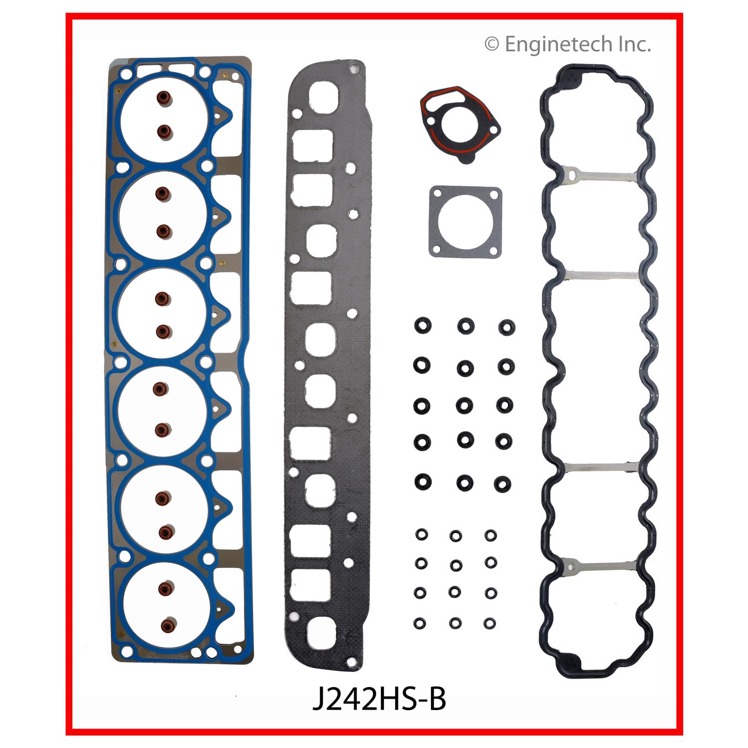 Enginetech J242HS-BWB Gasket Set - Head