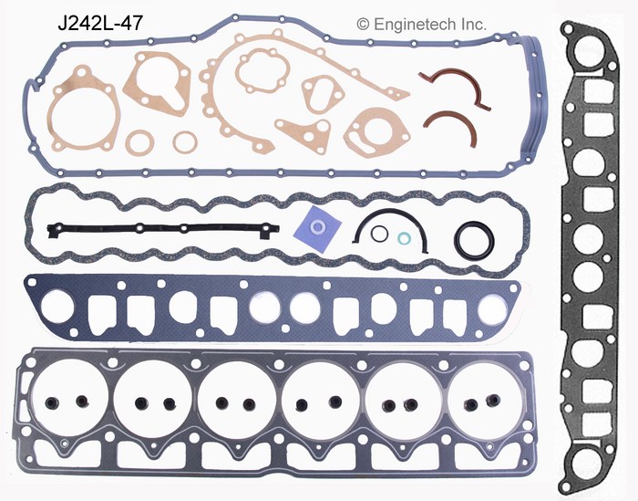 Enginetech J242L-47 Gasket Set - Full