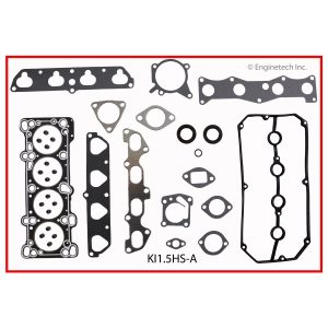 Enginetech KI1.5HS-A Gasket Set - Head