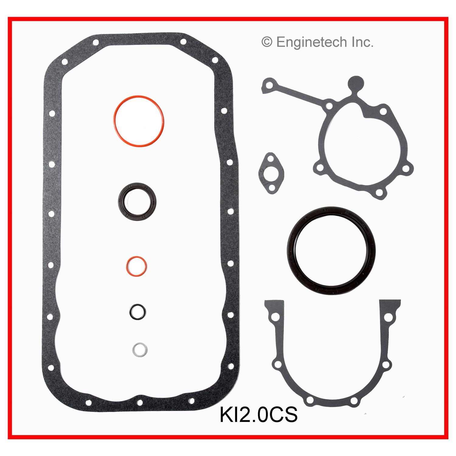 Enginetech KI2.0CS Gasket Set - Lower