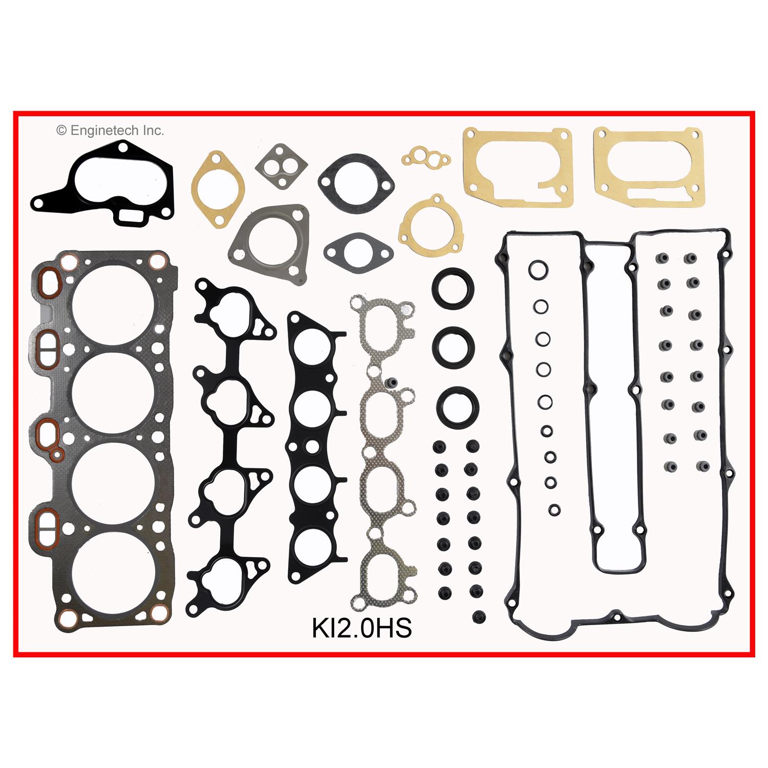 Enginetech KI2.0K-1 Gasket Set - Full