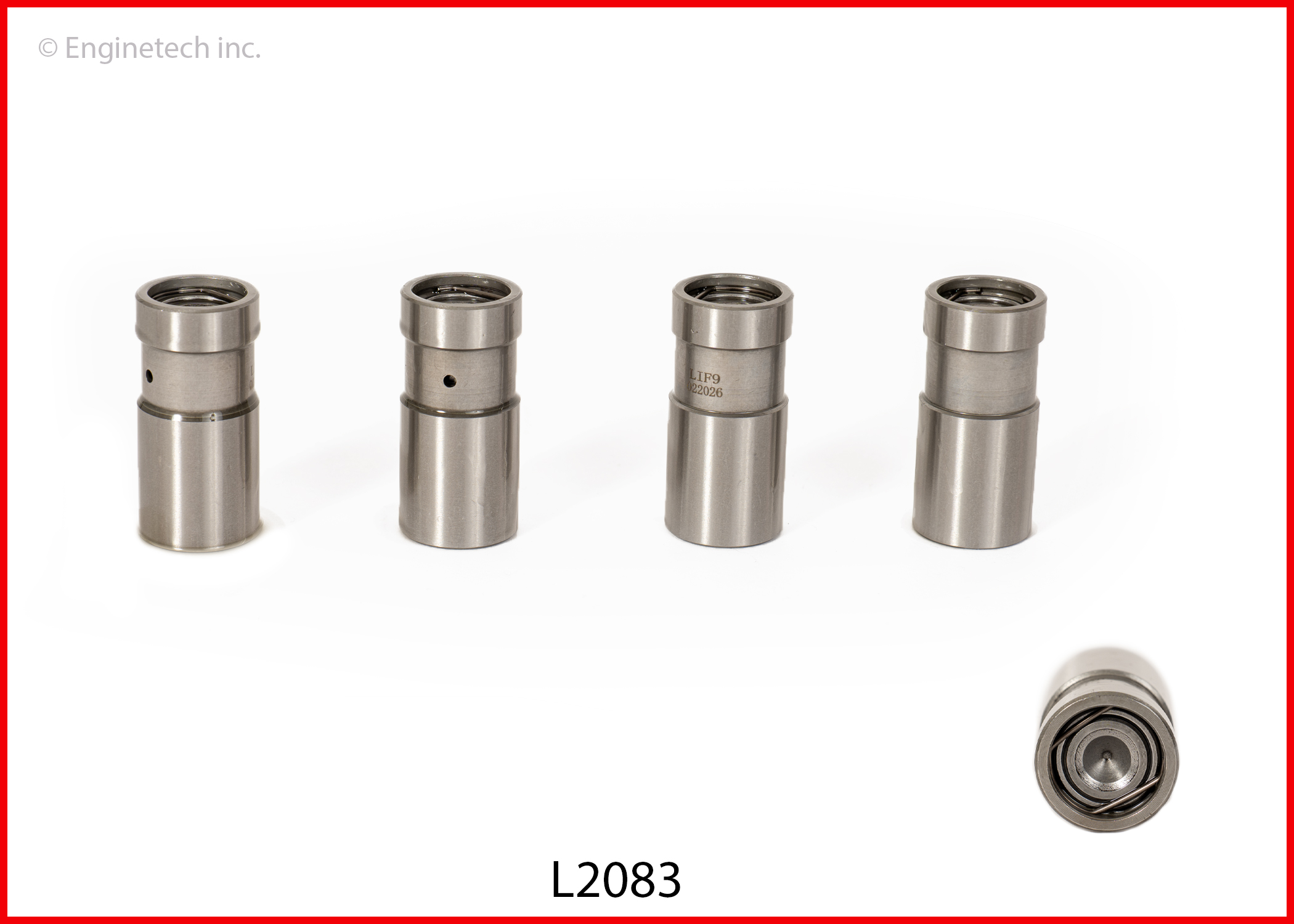 Enginetech L2083-4 Valve Lifter