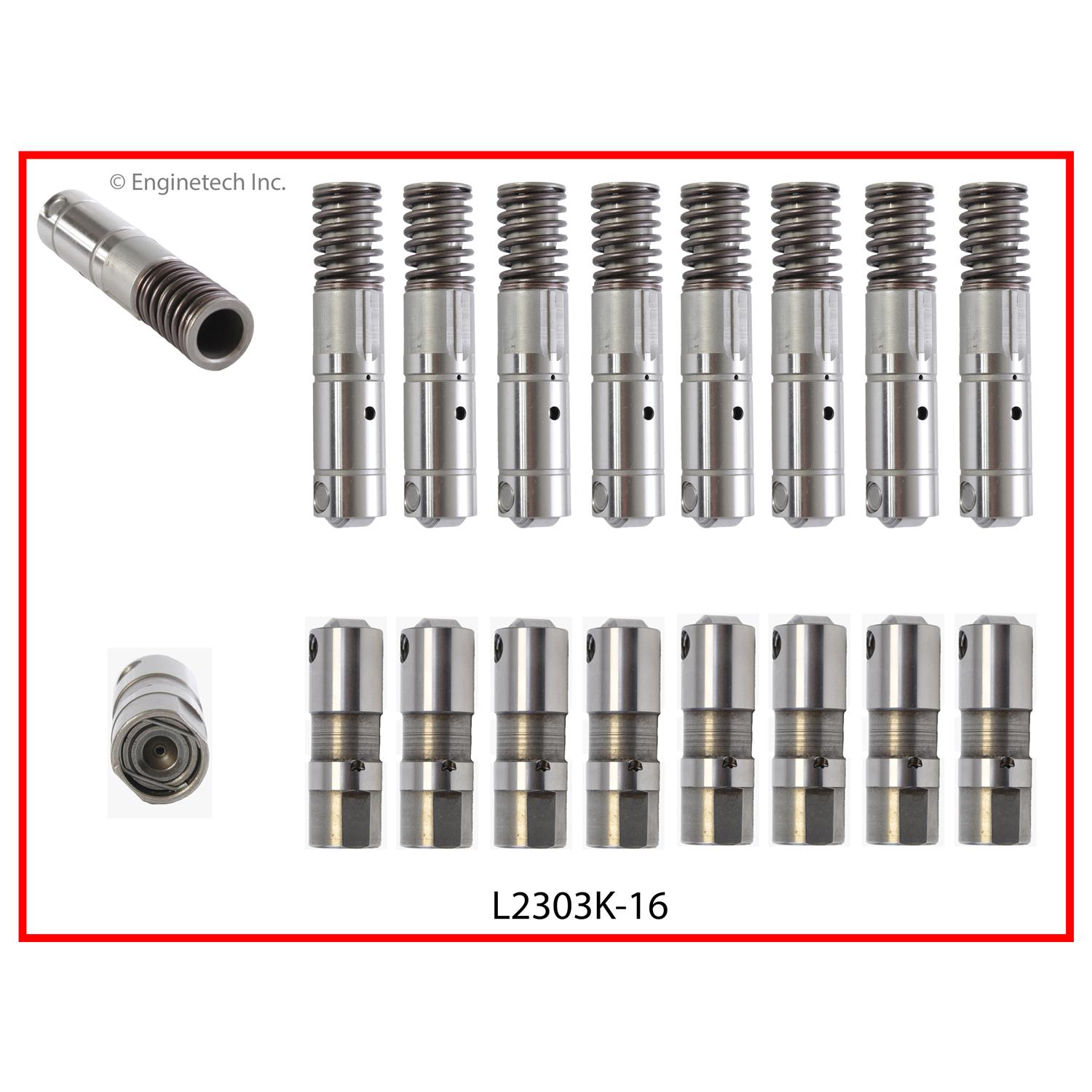 Enginetech L2303K-16 Valve Lifter