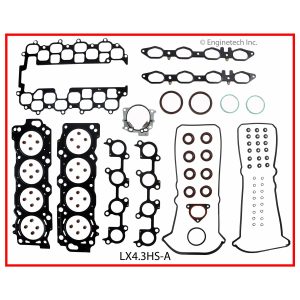 Enginetech LX4.3HS-A Gasket Set - Head