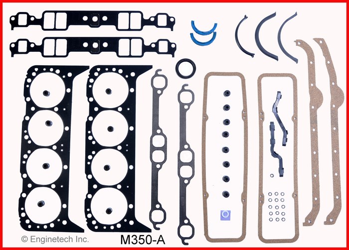 Enginetech M350-A Gasket Set - Full