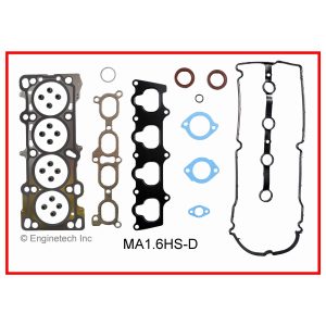Enginetech MA1.6HS-DWB Gasket Set - Head