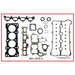 Enginetech MA1.8K-3 Gasket Set - Full