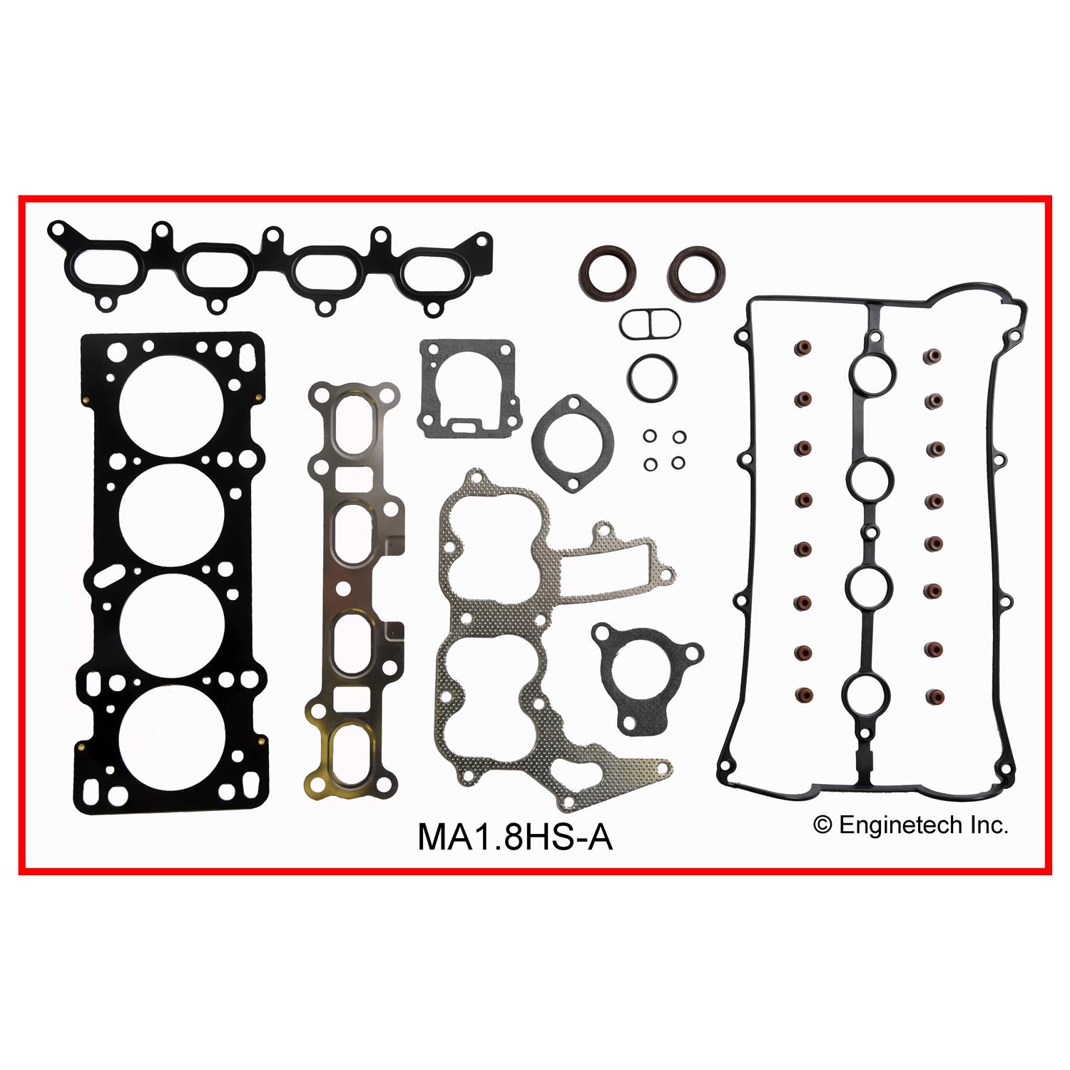 Enginetech MA1.8K-3 Gasket Set - Full