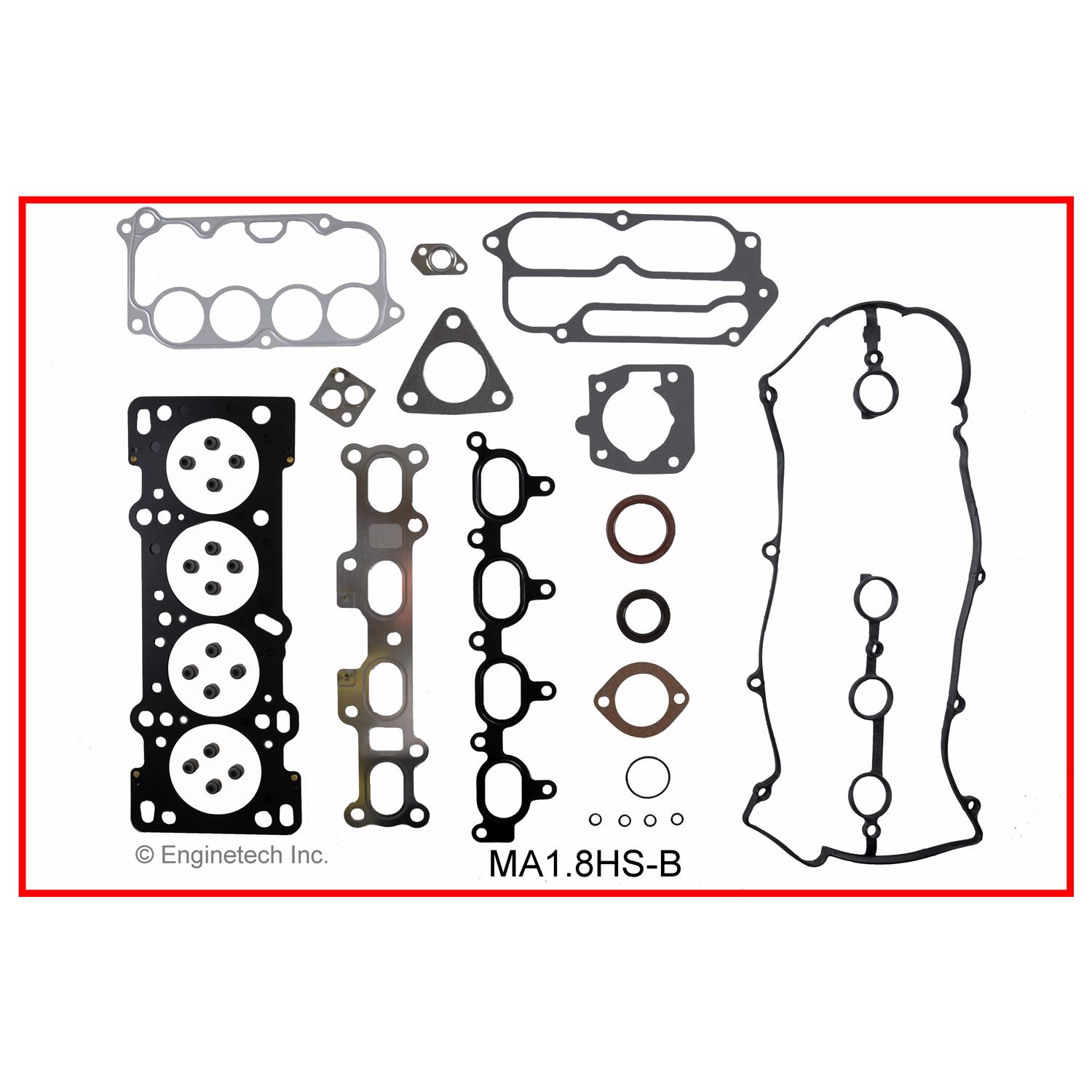 Enginetech MA1.8K-5 Gasket Set - Full