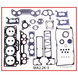 Enginetech MA2.2K-3 Gasket Set - Full