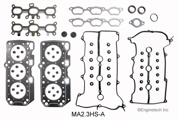 Enginetech MA2.3HS-A Gasket Set - Head