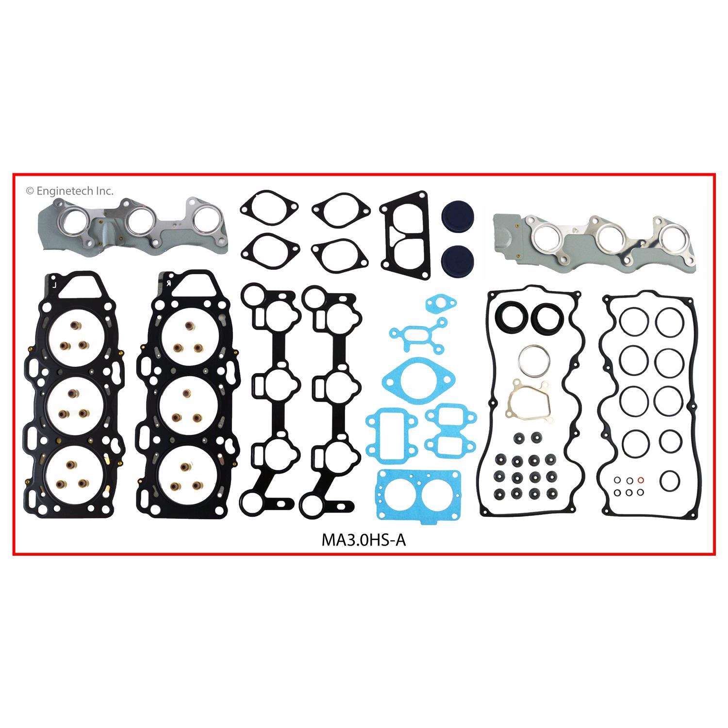 Enginetech MA3.0HS-A Gasket Set - Head