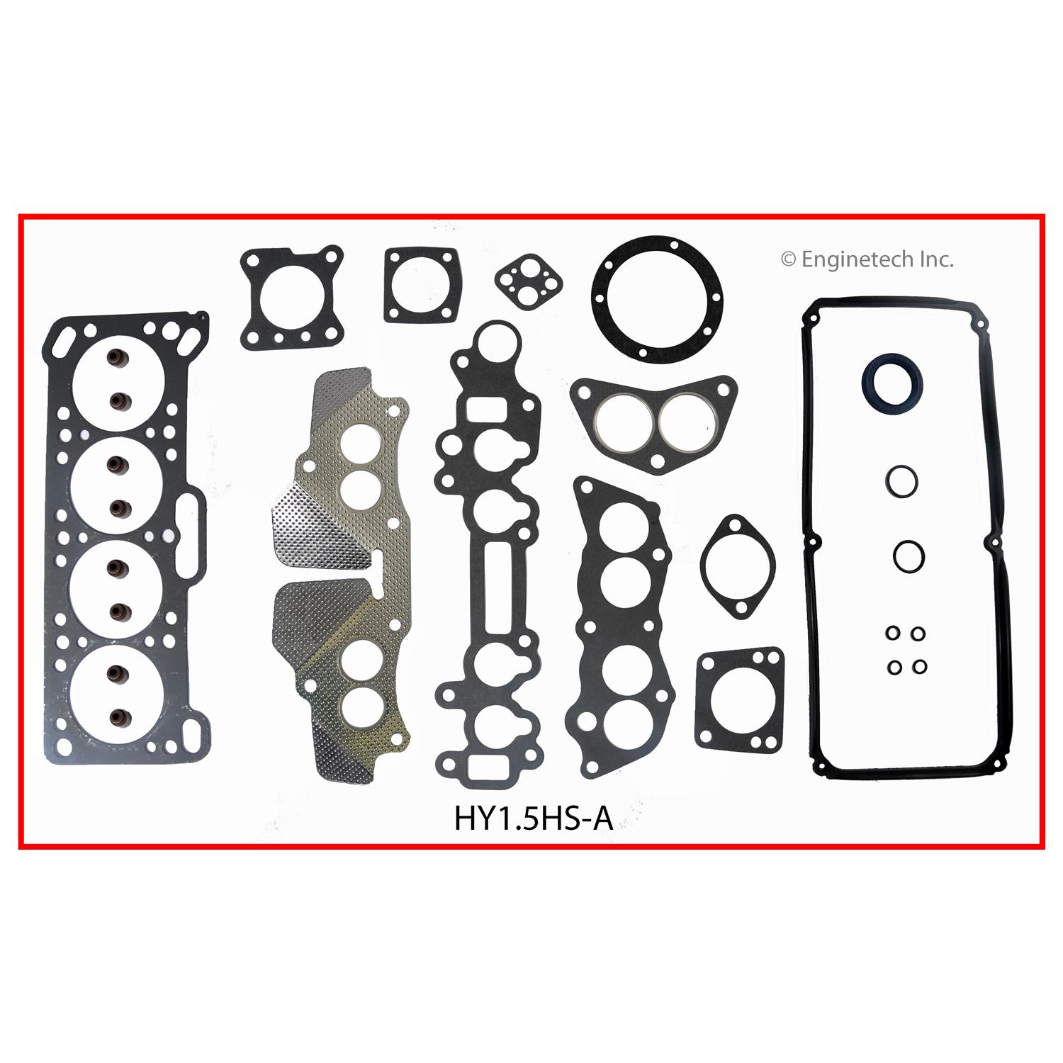 Enginetech MI1.5K-1 Gasket Set - Full