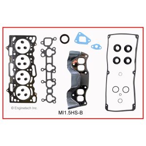 Enginetech MI1.5K-3 Gasket Set - Full
