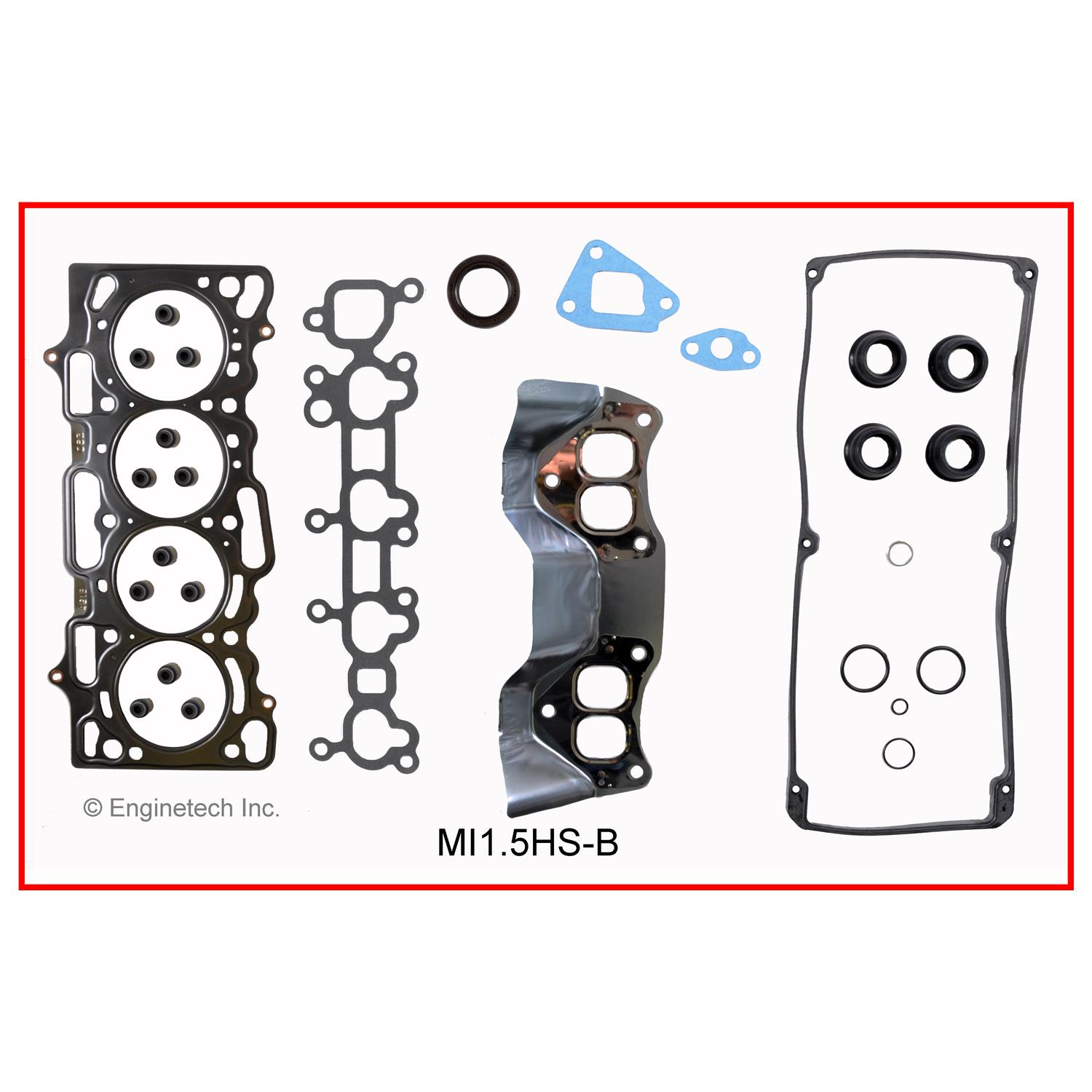 Enginetech MI1.5K-3 Gasket Set - Full