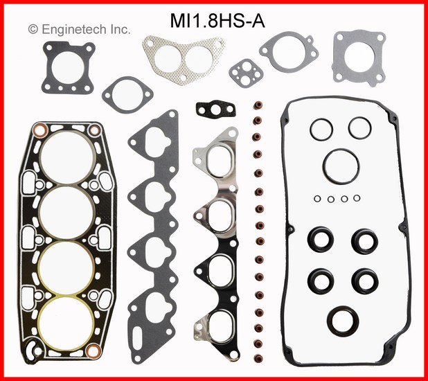Enginetech MI1.8HS-A Gasket Set - Head