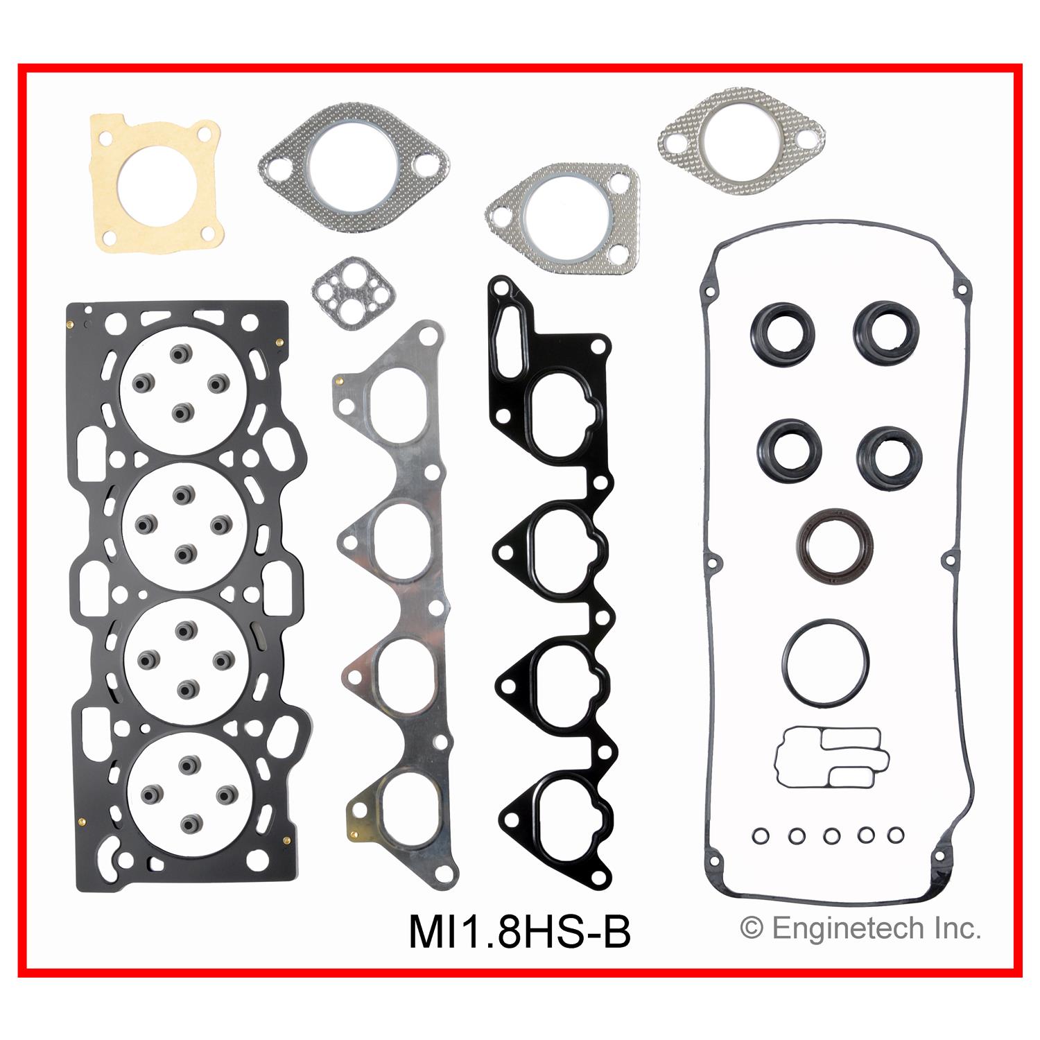 Enginetech MI1.8HS-B Gasket Set - Head