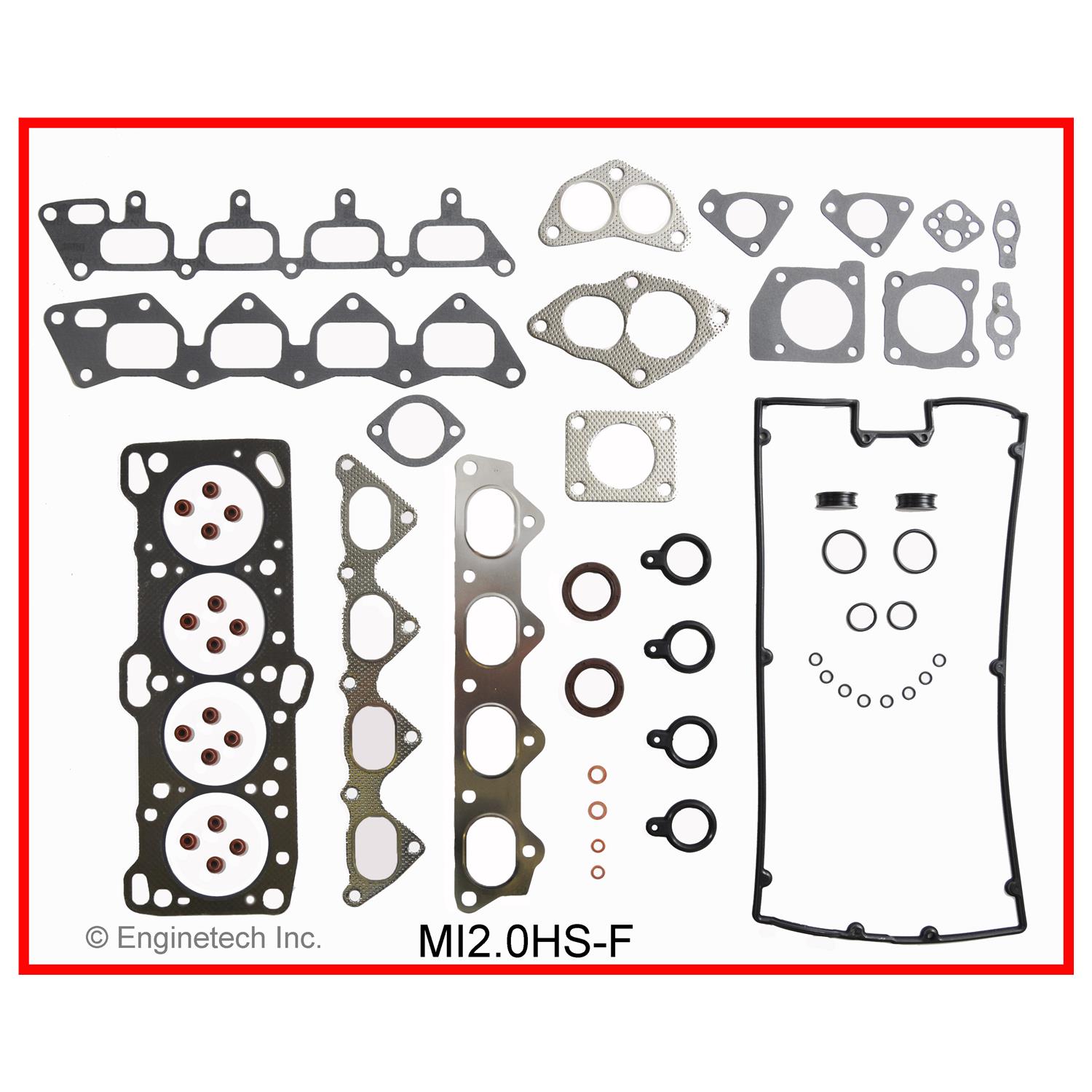 Enginetech MI2.0HS-FWB Gasket Set - Head