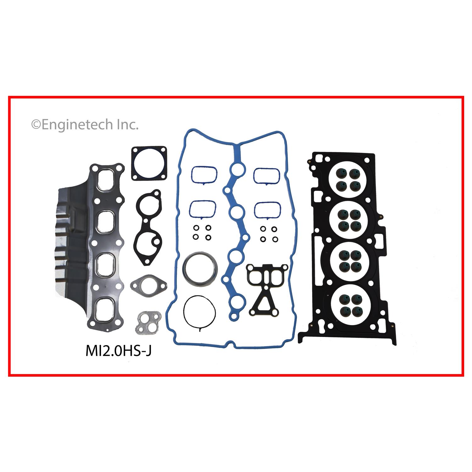Enginetech MI2.0HS-J Gasket Set - Head