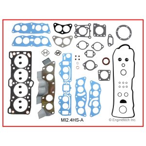 Enginetech MI2.4K-3 Gasket Set - Full