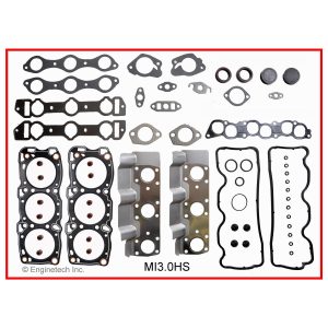 Enginetech MI3.0HS Gasket Set - Head