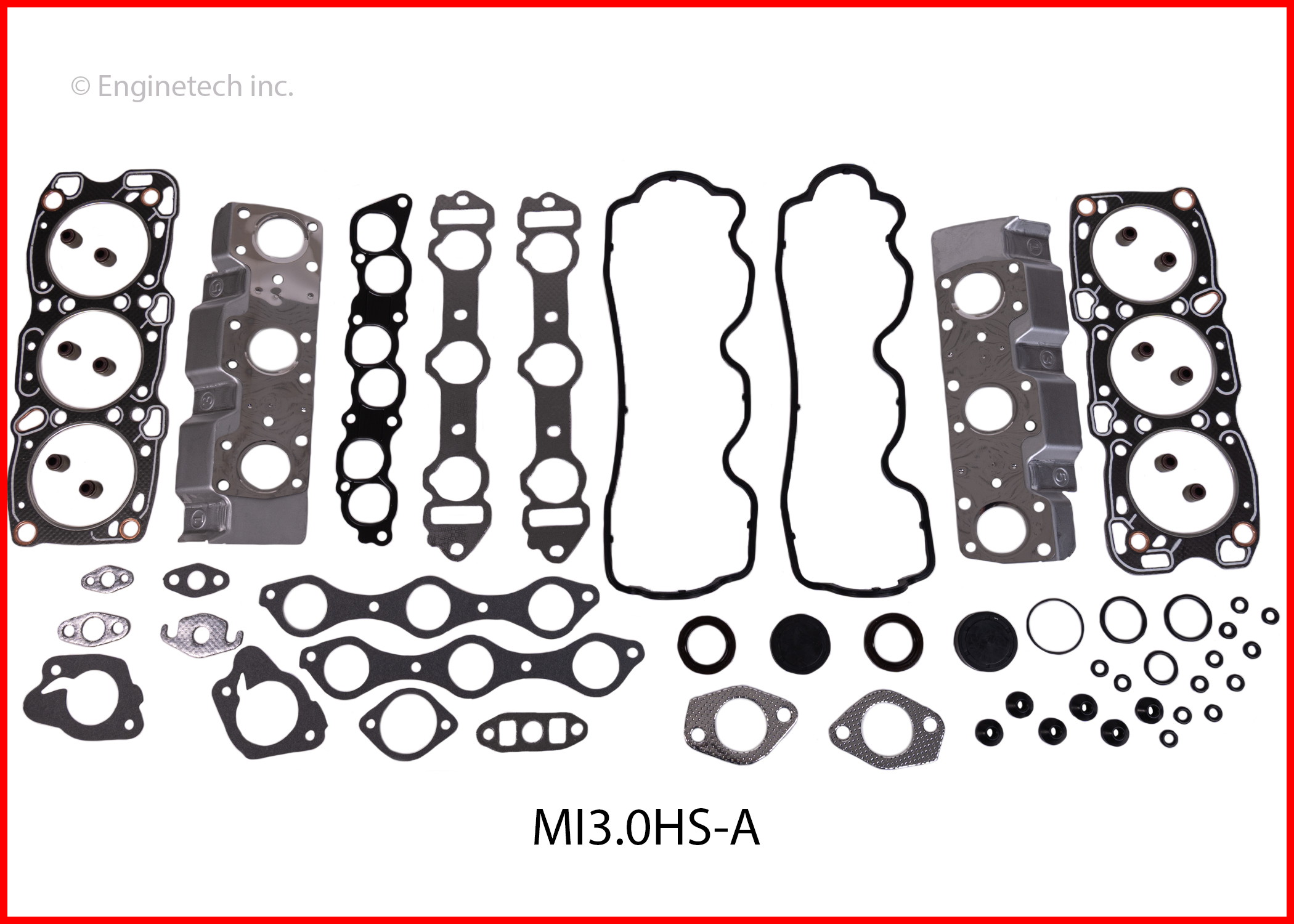 Enginetech MI3.0HS-A Gasket Set - Head