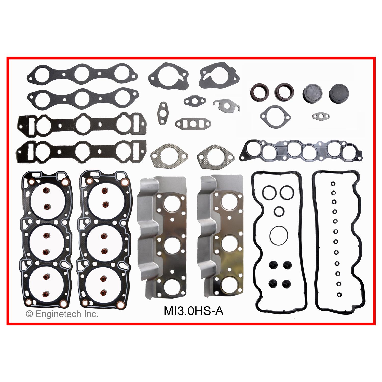 Enginetech MI3.0HS-AWB Gasket Set - Head