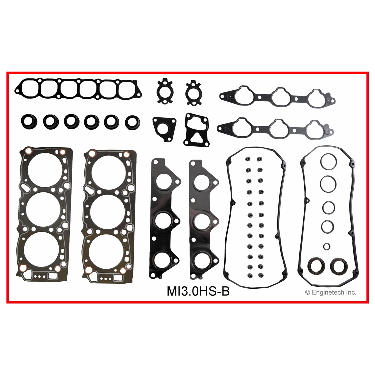Enginetech MI3.0HS-B Gasket Set - Head