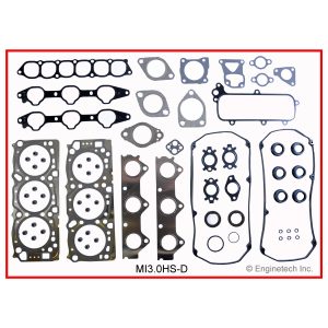 Enginetech MI3.0HS-DWB Gasket Set - Head