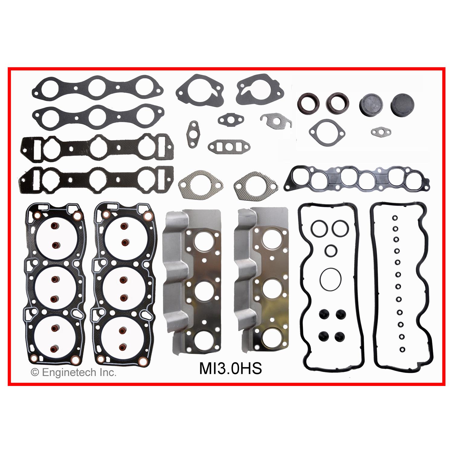 Enginetech MI3.0HS-WB Gasket Set - Head
