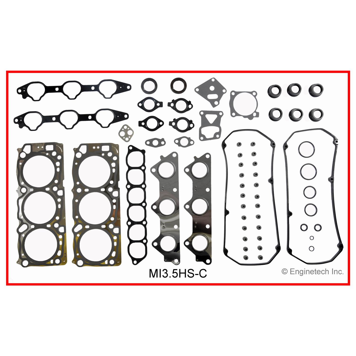 Enginetech MI3.5HS-CWB Gasket Set - Head