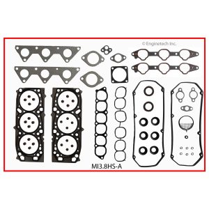 Enginetech MI3.8HS-A Gasket Set - Head