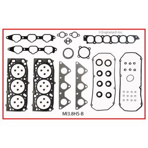 Enginetech MI3.8HS-B Gasket Set - Head