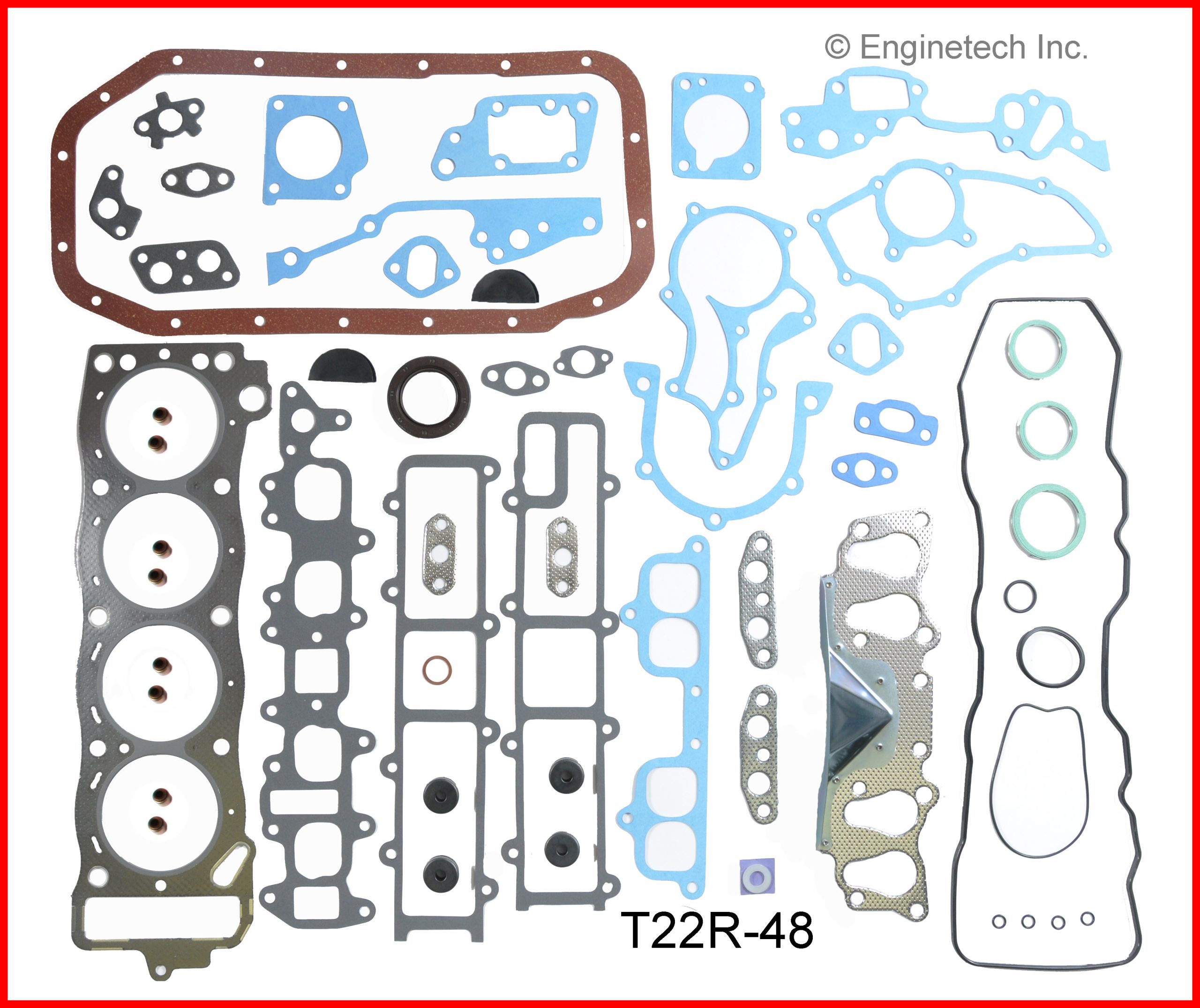 Enginetech MKTO22RDP-STD Engine Master Rebuild Kit