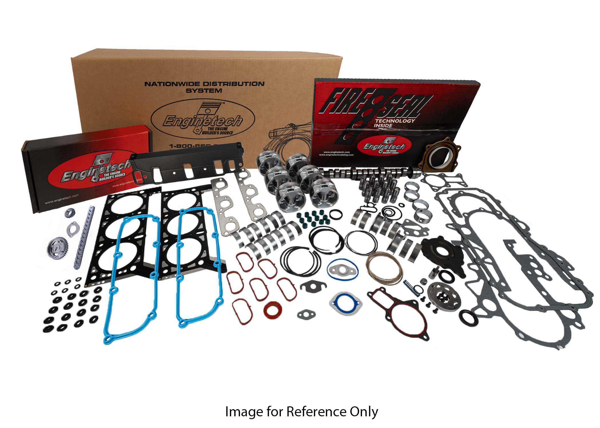 Enginetech MKB181A Engine Master Rebuild Kit - Economy