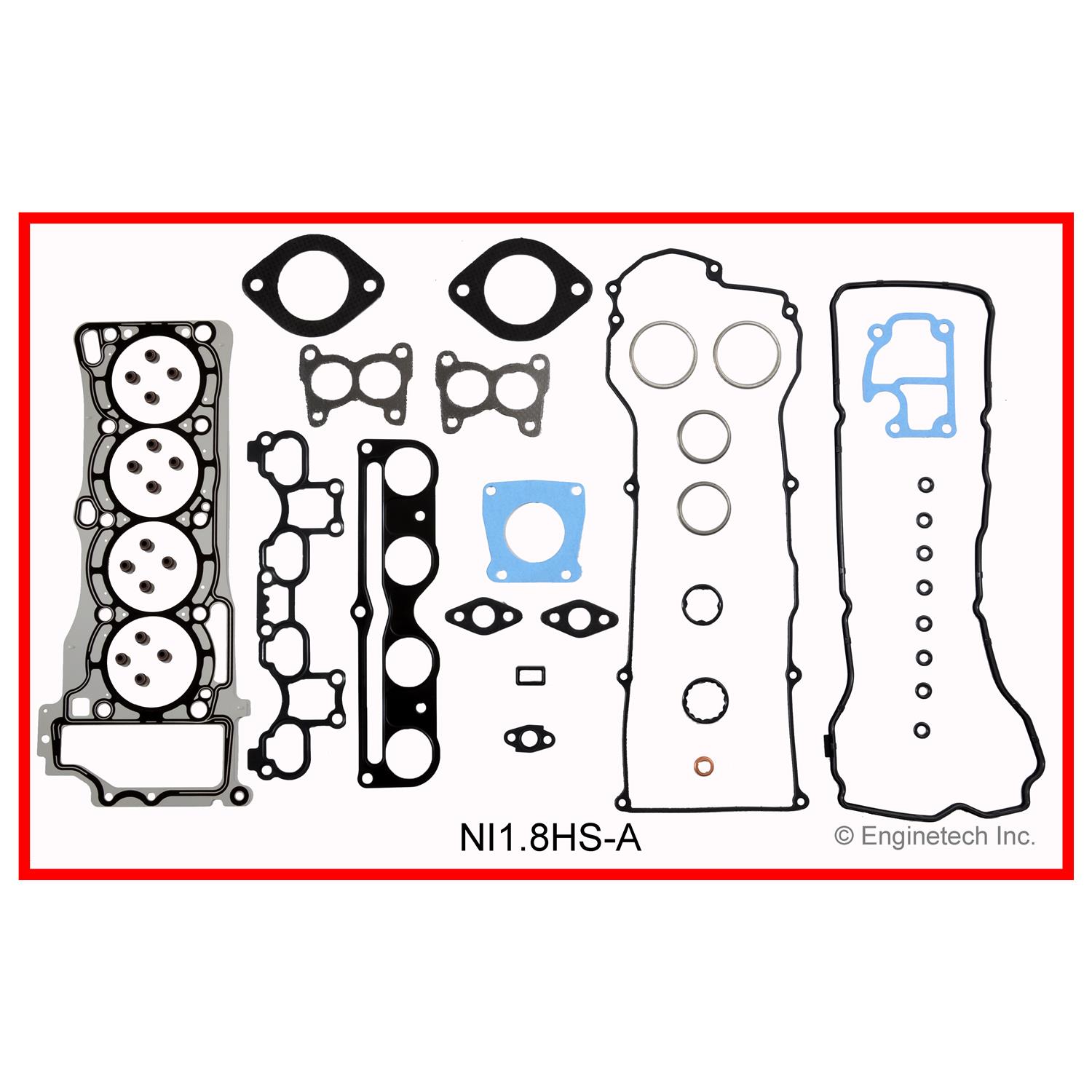 Enginetech NI1.8HS-A Gasket Set - Head