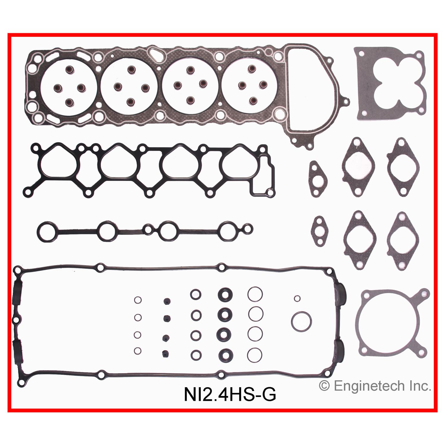 Enginetech NI2.4K-6 Gasket Set - Full