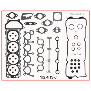 Enginetech NI2.4K-9 Gasket Set - Full
